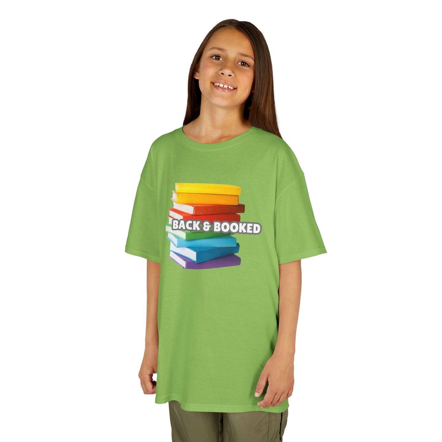 Kids Book Lover Tee, Children's Reading Shirt, Back to School, Gift for Readers, Kids Cotton Tee, Cute Literary Apparel