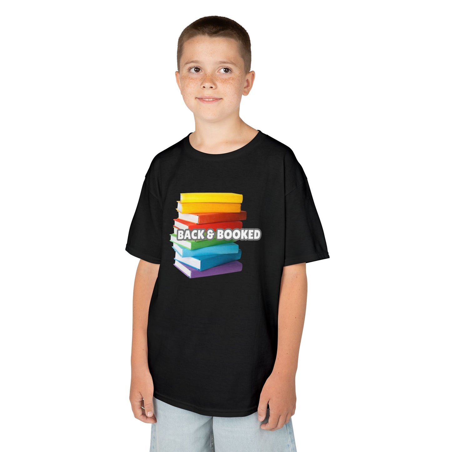 Kids Book Lover Tee, Children's Reading Shirt, Back to School, Gift for Readers, Kids Cotton Tee, Cute Literary Apparel
