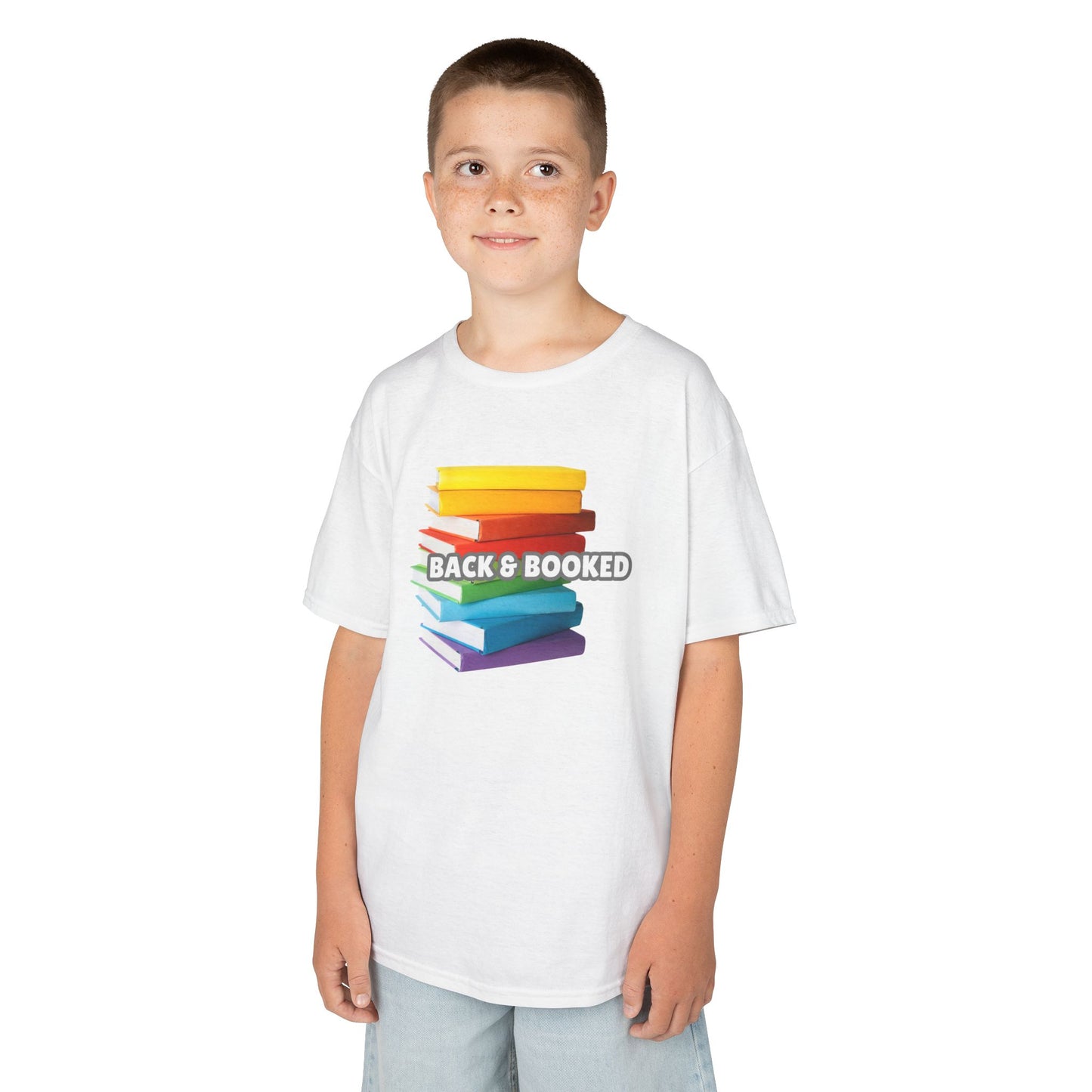 Kids Book Lover Tee, Children's Reading Shirt, Back to School, Gift for Readers, Kids Cotton Tee, Cute Literary Apparel