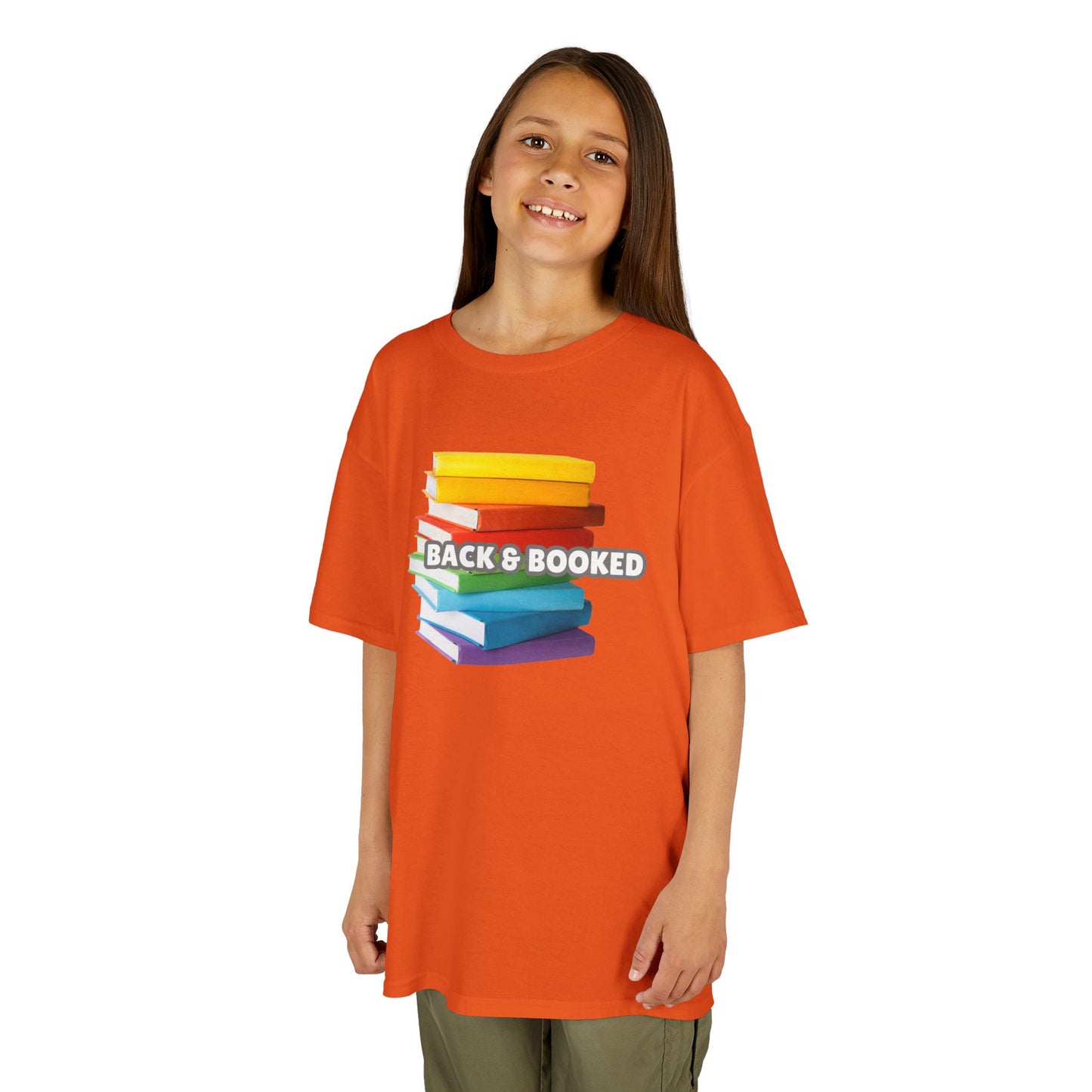 Kids Book Lover Tee, Children's Reading Shirt, Back to School, Gift for Readers, Kids Cotton Tee, Cute Literary Apparel