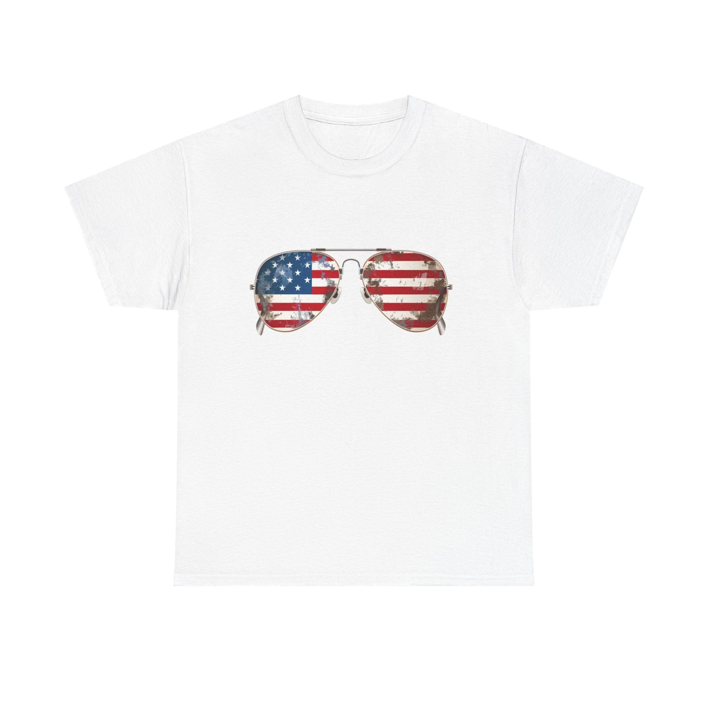 Unisex American Flag Tee, Patriotic T-Shirt, USA Graphic Shirt, Independence Day Apparel, Casual Summer Wear