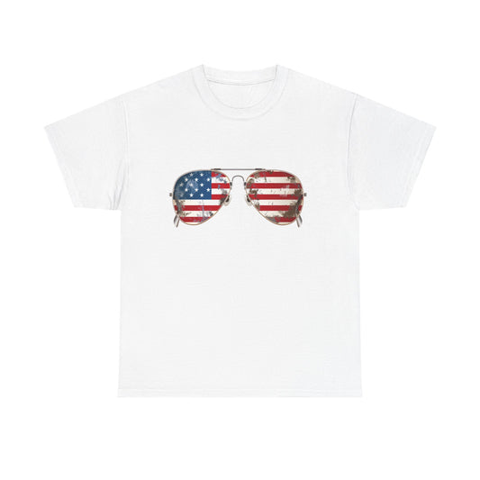 Unisex American Flag Tee, Patriotic T-Shirt, USA Graphic Shirt, Independence Day Apparel, Casual Summer Wear