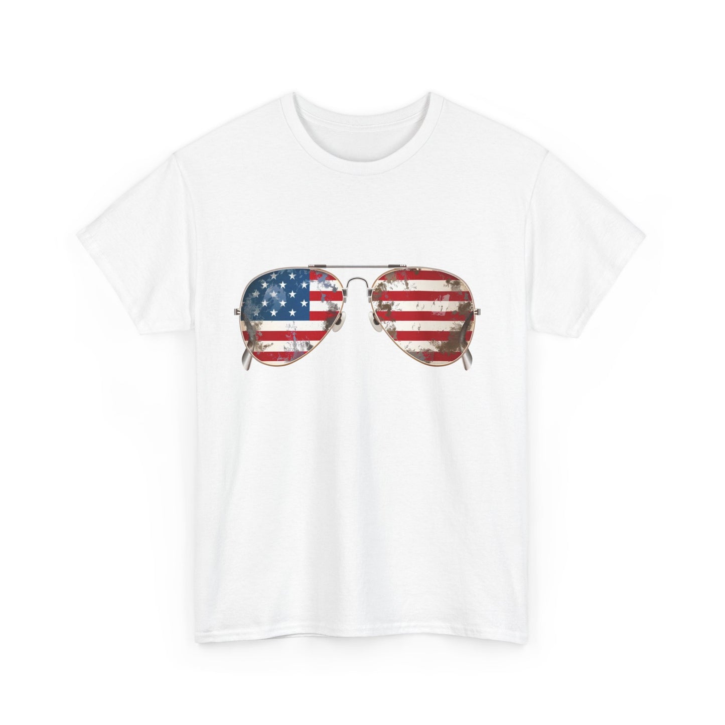 Unisex American Flag Tee, Patriotic T-Shirt, USA Graphic Shirt, Independence Day Apparel, Casual Summer Wear