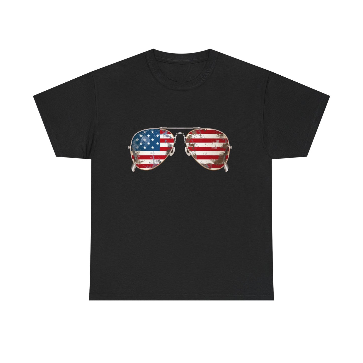 Unisex American Flag Tee, Patriotic T-Shirt, USA Graphic Shirt, Independence Day Apparel, Casual Summer Wear