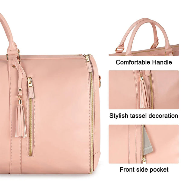 Chic Convertible Travel Tote