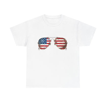 Unisex American Flag Tee, Patriotic T-Shirt, USA Graphic Shirt, Independence Day Apparel, Casual Summer Wear