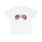 Unisex American Flag Tee, Patriotic T-Shirt, USA Graphic Shirt, Independence Day Apparel, Casual Summer Wear