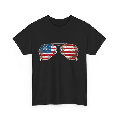Unisex American Flag Tee, Patriotic T-Shirt, USA Graphic Shirt, Independence Day Apparel, Casual Summer Wear